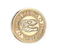 LfrXtra Sello De Cera Cabezal Sellado Serie Dinosaurios Fósil para Paleontología Cabezas Sello Fósil Geológico Tallado Arqueólogo Sin