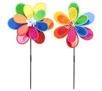 LfrXtra Sequíns Insecto Windmill Whirligig Spinner Decoración del Jardín del Jardín Juguete