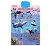 LfrXtra Talking Wall Chart For Kids Fun Educational Toy For Boys Girls Interactive Cognitive Skill Sounding Wall Chart Educational Toys For Toddler