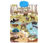 LfrXtra Talking Wall Chart For Kids Fun Educational Toy For Boys Girls Interactive Cognitive Skill Sounding Wall Chart Educational Toys For Toddler