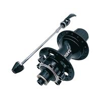 LFSPHQEC Mountain Road Bike Rear Hub 24/28/32/36 Hole 5 Bearings 6 Pawls 120 Click Disc Brake Quick Release(QR) HG for 7/8/9/10/11/12 Speed Cassette(Black 36 Holes Quick-Release)