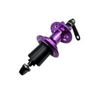 LFSPHQEC Mountain Road Bike Rear Hub 24/28/32/36 Hole 5 Bearings 6 Pawls 120 Click Disc Brake Quick Release(QR) HG for 7/8/9/10/11/12 Speed Cassette(Purple 28 Holes Quick-Release)
