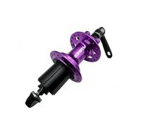LFSPHQEC Mountain Road Bike Rear Hub 24/28/32/36 Hole 5 Bearings 6 Pawls 120 Click Disc Brake Quick Release(QR) HG for 7/8/9/10/11/12 Speed Cassette(Purple 36 Holes Quick-Release)