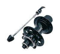 LFSPHQEC Mountain Road Bike Rear Hub 24/28/32/36 Hole 5 Bearings 6 Pawls 120 Click Disc Brake Quick Release(QR) HG for 7/8/9/10/11/12 Speed Cassette(Black 32 Holes Quick-Release)