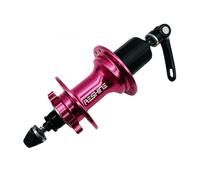 LFSPHQEC Mountain Road Bike Rear Hub 24/28/32/36 Hole 5 Bearings 6 Pawls 120 Click Disc Brake Quick Release(QR) HG for 7/8/9/10/11/12 Speed Cassette(Pink 28 Holes Quick-Release)