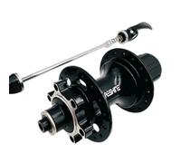 LFSPHQEC Mountain Road Bike Rear Hub 24/28/32/36 Hole 5 Bearings 6 Pawls 120 Click Disc Brake Quick Release(QR) HG for 7/8/9/10/11/12 Speed Cassette(Black 28 Holes Quick-Release)