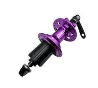 LFSPHQEC Mountain Road Bike Rear Hub 24/28/32/36 Hole 5 Bearings 6 Pawls 120 Click Disc Brake Quick Release(QR) HG for 7/8/9/10/11/12 Speed Cassette(Purple 24 Holes Quick-Release)