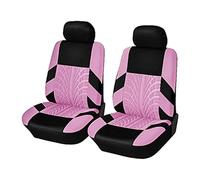 LFSYYD Coche Fundas Asientos para Mazda CX-5 2012-2016,Delanteros Seat Cover Protector Cubreasientos Transpirable Antideslizantes Accesorios Interior,F/Pink