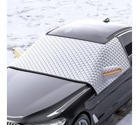 LFSYYD Protector Hielo Parabrisas para Toyota RAV4 RAV4 Hybrid PHEV / RAV4 Prime 2018-2022, Funda Plegable Parabrisa Delantero Magnética Protección contra Nieve Accesorios,B/L