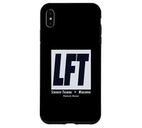 LFT Entrenamiento de Fuerza Retro Minimalista Vintage Gym Art Carcasa para iPhone XS MAX