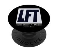LFT Entrenamiento de Fuerza Retro Minimalista Vintage Gym Art PopSockets PopGrip Adhesivo