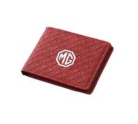 LFUPING Soporte de Licencia de Conducir para MG Comet EV 2023-, Compartimentos Funda Protectora Tarjetas de Identificación Hombres y Mujeres,Red