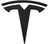 LFWCZS Coche Logo de Insignia para Tesla Model S 2016-2023,Emblema Adhesivo Metálico Distintivo Sport para Coche Pegatina Logo Trasero para Coche Embellecedores y Accesorios para Carrocería