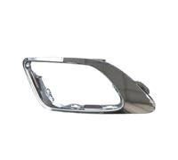 LFYEQZ Coche Delantero Derecho Izquierdo Faro Antiniebla Marco Protector Antiniebla Parrilla Para Renault Para Fluence 2013-2016 261A32113R Coche Delantero Luz Antiniebla Cubierta(Left chrome)