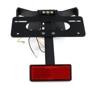 LFYEQZ Motocicleta Portamatrículas Motocicleta Trasero Guardabarros Kit De Eliminación Matrícula Placa Marco Soporte para Kawasaki para Z900RS 2018-2025