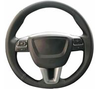 LFZDFSD Funda de Volante Cosida a Mano para Seat para Leon 2011-2012 Funda para Volante de Coche