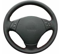 LFZDFSD Funda para Volante de Coche Cosida a Mano para BMW E90 320 318i 320i 325i 330i 320d X1 328xi 2007 Funda para Volante de Coche