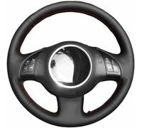 LFZDFSD Funda para Volante de Coche Cosida a Mano para Fiat 500 2007-2015 Funda para Volante de Coche