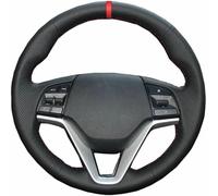 LFZDFSD Funda para Volante de Coche Cosida a Mano para Hyundai Tucson 3 2015 2016 2017 2018 2019 Funda para Volante de Coche
