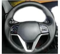 LFZDFSD Funda para Volante de Coche Cosida a Mano para Hyundai Tucson 3 2015 2016 2017 2018 2019 Funda para Volante de Coche