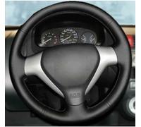 LFZDFSD Funda para Volante de Coche Cosida a Mano para Jazz Fit 2005 2006 2007 2008 Funda para Volante de Coche