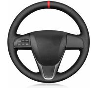 LFZDFSD Funda para Volante de Coche Cosida a Mano para Mazda 3 2008-2015 Funda para Volante de Coche