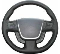 LFZDFSD Funda para Volante de Coche Cosida a Mano para Peugeot 508 2011 2012 2013 2014 2015 2016 2017 2018 Funda para Volante de Coche