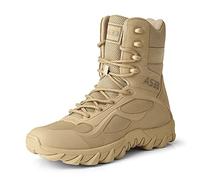 Lfzhjzc Botas tácticas para Hombres, Botas de Trabajo para Hombres, Botas tácticas, Botas de Trabajo Militares, al Aire Libre, Campo, Camping, Entrenamiento, Camping, Aventura, montañismo