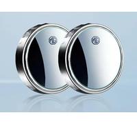 LFZNB Espejo para ángulo Muerto, Circular sin Marco, Giratorio 360°, antirreflejos, Ajustable, de Cristal Convexo de Alta definición, maximiza la visión Trasera. para MG MG3,Silver