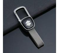 LFZNB Llavero Retro para Coche, Llavero de aleación de Zinc, Colgante para Llavero, Llavero, Apto para Suzuki.,Grey