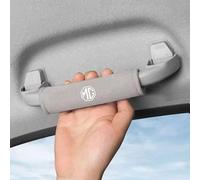 LFZNB Protector de Manilla de Puerta, Tejido de Pelo Corto, Resistente al Polvo y a los arañazos, Duradero, Funda para Freno de Mano, Apto para Modelos MG One/ZS.,White