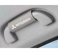 LFZNB Protector de Manilla de Puerta, Tejido de Pelo Corto, Resistente al Polvo y a los arañazos, Duradero, Funda para Freno de Mano, Apto para Modelos Mitsubishi Lancer.,White