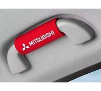 LFZNB Protector de Manilla de Puerta, Tejido de Pelo Corto, Resistente al Polvo y a los arañazos, Duradero, Funda para Freno de Mano, Apto para Modelos Mitsubishi Lancer.,Red