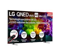 LG 115QNED93B6 - Smart TV QNED EVO AI 115" 4K Sin Reflejos 98%, 2026
