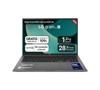 Portátil LG Gram 16Z90TL-G.AU88BN Intel Core Ultra 7-258V/ 32GB/ 1TB SSD/ 16'/ Win11 Negro