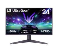 LG 24GS50F-B Monitor Gaming 24" FHD (1920 x 1080) 180Hz, 1ms MBR, HDR10, FreeSync