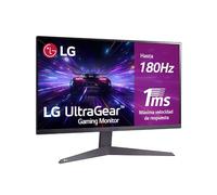 LG 24GS50F-B - Monitor Gaming Ultragear, 24", VA, 1920x1080, 16:9, 180 Hz, 1 ms/AMD FreeSync/HDR10/Black Stabilizer, No Curvo, No Pivotable, Morado Grisáceo