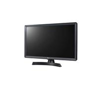 LG 24TL510S-PZ - Monitor Smart TV de 61cm (24") con pantalla LED HD (1366x768, 16:9, DVB-T2/C/S2, WiFi, Miracast, 10 W, 2xHDMI 1.4, 1xUSB 2.0, Óptica) Color Negro