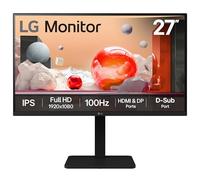 LG 27BA450-B Monitor PC 68,6 cm [27] 1920 x 1080 Pixel Full HD Nero (27IN 27BA450-B.AEKQ LG IPS - MONITOR 1920X1080 16:9 5MS 1300:)