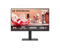 LG 27BA65QB pantalla para PC 68,6 cm (27") 2560 x 1440 Pixeles Wide Quad HD LED Negro