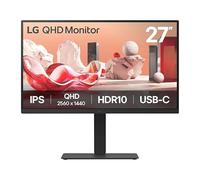 LG 27BA75QB-B.AEU pantalla para PC 68,6 cm (27") 2560 x 1440 Pixeles Wide Quad HD LED Negro