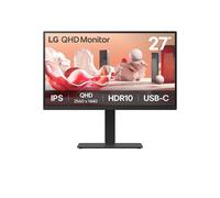 LG 27BA75QB-B.AEU pantalla para PC 68,6 cm (27") 2560 x 1440 Pixeles Wide Quad HD LED Negro