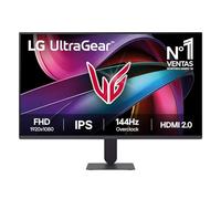 LG 27G411A-B Monitor para juegos UltraGear de 27" y 144 Hz con resolución FHD y compatibilidad con NVIDIA® G-SYNC®