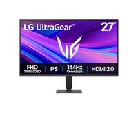 LG 27G411A-B Monitor PC 68,6 cm [27] 1920 x 1080 Pixel Full HD LCD Nero (27?? LG UltraGear??? G4 Gaming Monitor FHD IPS screen 120Hz [144Hz overclock] 1ms MBR Black)