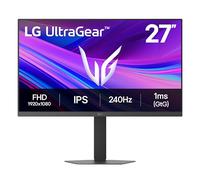 LG 27G440A-B Monitor de juego IPS ultragear Full HD (1920 x 1080), 240Hz, 1ms, compatible con G-SYNC, FreeSync Premium, HDMI 2.1, DisplayPort, inclinación/altura/giratorio/pivote, soporte ajustable