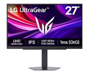 LG 27G810A 27inch Gaming Monitor UHD 4K 180Hz/360Hz Dual Mode IPS HDMI x2 v2.1 DisplayPort USB Type-C