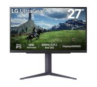 LG 27GS85QX-B Ultragear Gaming - Monitor Gaming 27" WQHD IPS 1ms 200Hz NVIDIA G-SYNC AMD FreeSync DisplayHDR 400