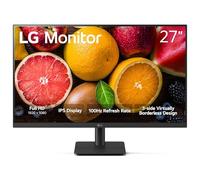 LG 27MS500-B 27 Pulgadas IPS FHD (1920x1080) 100Hz 5ms Modo Lector Diseño sin Bordes Control en Pantalla Estabilizador Negro Das Crosshair HDMI Negro