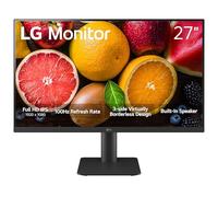 LG 27MS550-B Pantalla IPS FHD de 27 Pulgadas (1920 x 1080) 100 Hz 5 ms Modo de Lectura Soporte Ajustable en Altura e inclinación Altavoz Integrado Diseñ Negro 27 Pulgadas