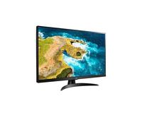 LG 27TQ615S-PZ - Monitor 27", Smart TV, (1920x1080), IPS, (16:9), webOS22, 250 CD/m², No, Inclinación Fija, 2×HDMI+1×USB 2.0, HbbTV 2.0, WiFi, Negro
